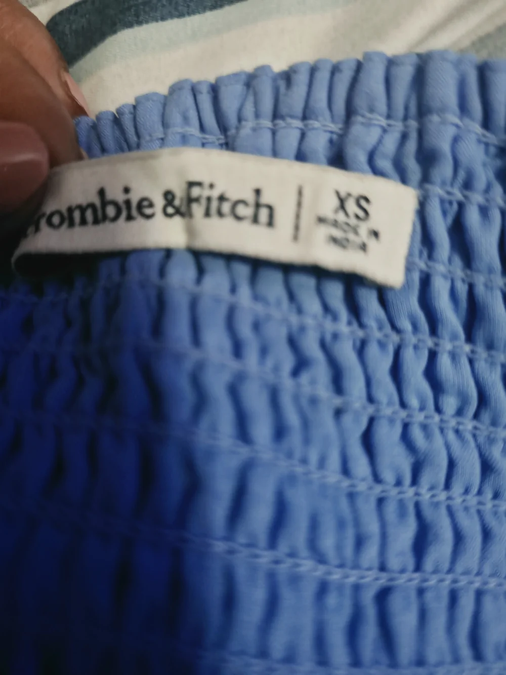 Abercrombie & Fitch Emerson Dress In French Blue Size XS NWOT
